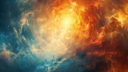 Background in abstract spirituality