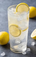lemonade with lots of ice