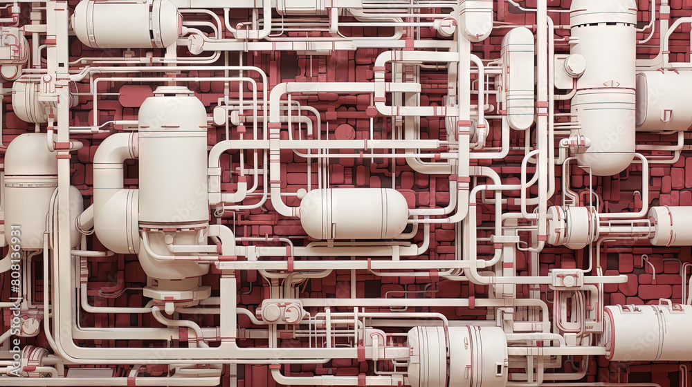 Aufkleber background with metallic panels texture, wires and circuit. spaceship hull wall technology backgroun