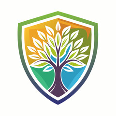 Nature Protection Organization: Identification through a vector logo