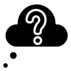 cloud,question mark,symbol,faq,communications.svg