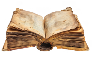 The book was opened, with the pages being flipped through in solitude.