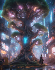 Elf and the World Tree