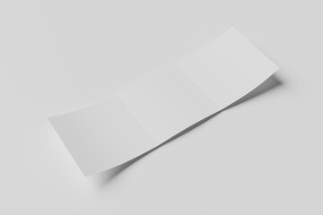 Square Trifold Mockup