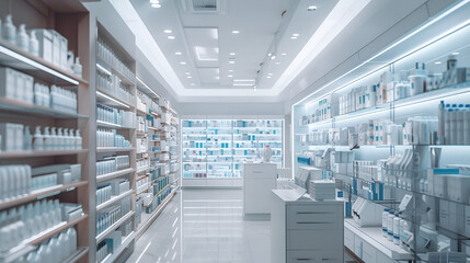 Pharmacy Interior, generative ai
