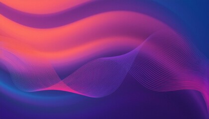 Flowing Spectrum: Abstract Wave Animation"