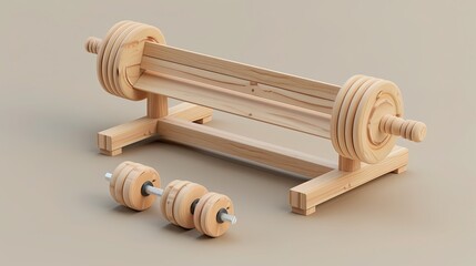 Cartoon gym illustrations ,