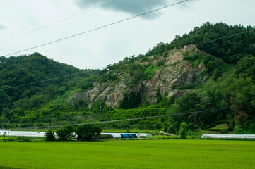 landscape in the mountains