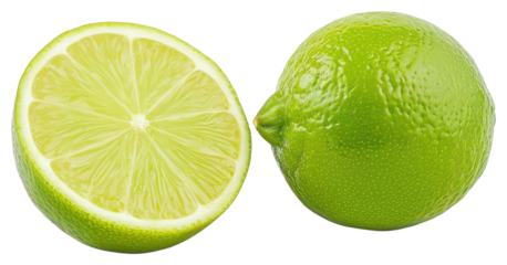PNG Lime fruit lemon plant.