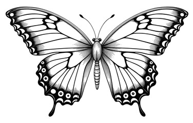PNG Minimal buterfly sketch butterfly drawing.
