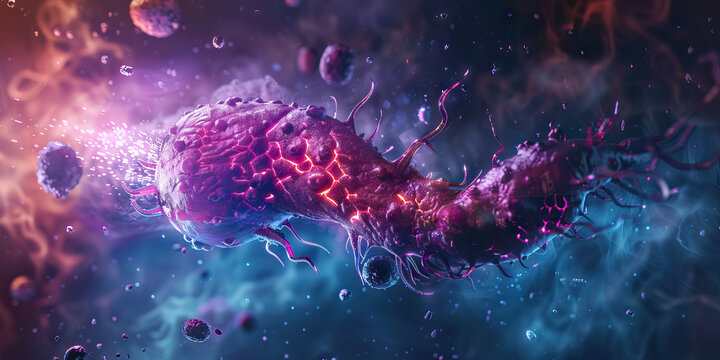 Pancreatitis: The Abdominal Pain and Nausea of Pancreas Inflammation - Visualize a scene where abdominal pain is severe and accompanied by nausea, indicating pancreatitis, inflammation of the pancreas