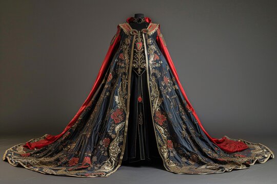 A long, flowing surcoat worn over armor, emblazoned with a family crest, popart