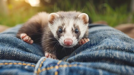 Fearless Ferret-Legging:Trapping Furry Adventurers in Trousers for Extreme Sporting Challenge