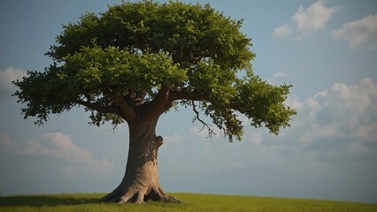 tree in the field