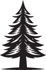 Obraz premium Pine Tree Icon