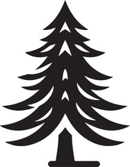 Obraz premium Pine Tree Icon