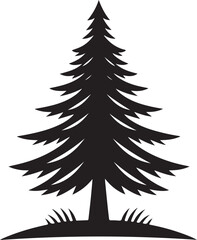 Fototapeta premium Pine Tree Icon