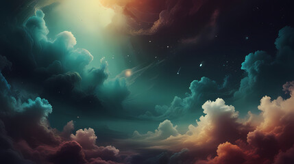 Fototapeta premium Dreamland Land Background