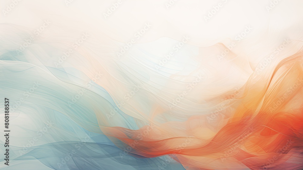 Poster Subtle texture background with delicate lines and strokes