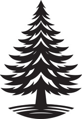 Obraz premium Pine Tree Icon