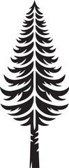 Obraz premium Pine Tree Icon
