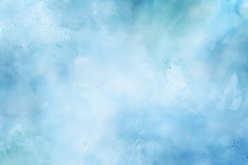 Colorful winter blue ink and watercolor textures on white paper background. Paint leaks and ombre effects.
