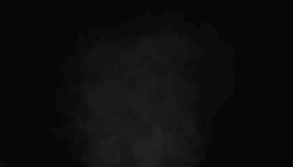 smoke on black background, gray Cloud effect Background. Abstract  smoke cloud background. mist vector, realistic fog illustration cumulus clouds smoke. fog effect design. blue earth tone cloud design