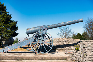 Long Tom Monument, history, Mpumalanga, South Africa, a French field gun commemorating the last use...