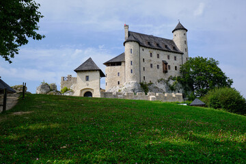 Fototapeta premium Bobolice Castle, Cracow-Czestochowa Upland (Polish Jura), Upper Silesia, Poland