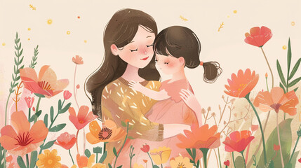 Happy Mother's day greeting  card