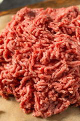 Organic Grass Fed Raw Chuck Ground Beef