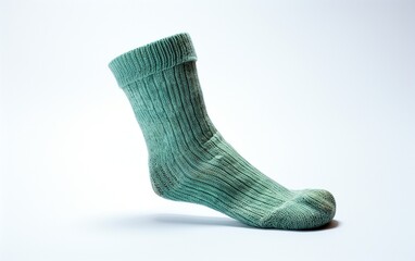 Woolen Socks on a Clear Background