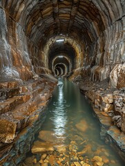 Naklejka premium A secret underground network where global trade strategies are devised
