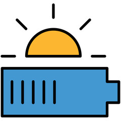Solar Energy Colored Icon Pack