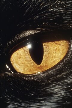 Enigmatic alien eyes  intricate galaxies of color and depth hint at intelligence beyond imagination