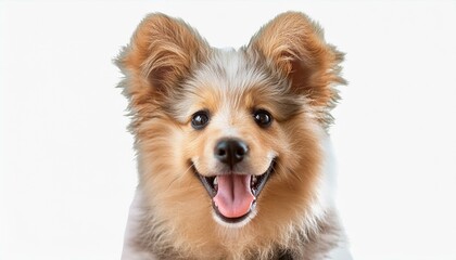 Whisker Wonders: Charming Portrait of a Fluffy Pooch