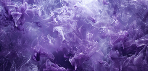 Enchanting amethyst smoke weaving complex designs, perfect for mystical and fantastical visuals.