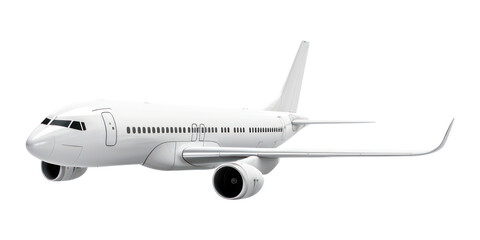 Obraz premium PNG A commercial plane aircraft airplane airliner.
