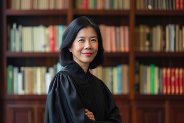 Judicial Authority: Asian Woman Judge