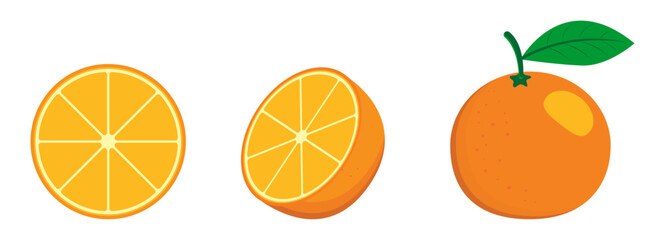 sliced citrus fruits