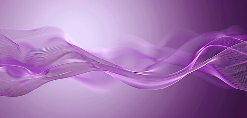 Calming sound wave background in soft lilac for gentle audio environments.