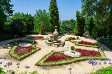 Jardins do Palacio de Cristal Crystal Palace gardens in Porto Portugal