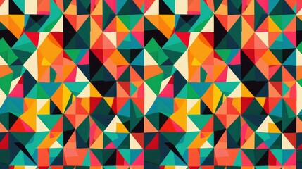 colorful asymmetrical pattern