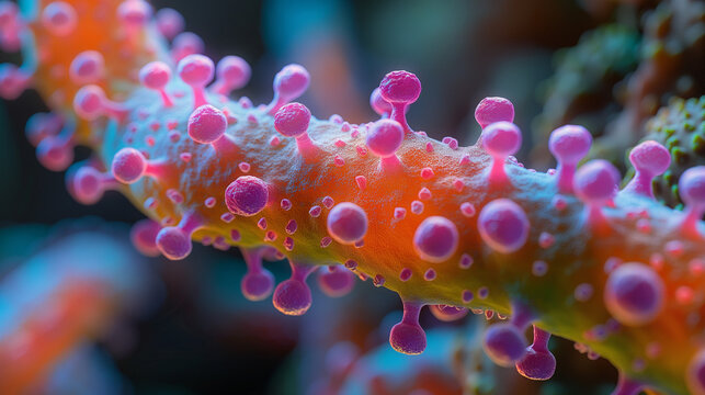 Enterobacterias Gram negativas Proteobacteria, bacteria such as salmonella, escherichia coli, yersinia pestis, klebsiella. ai illustration