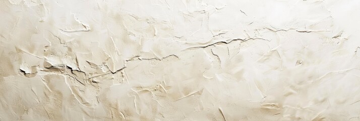 Light beige background, smooth plaster wall, top view
