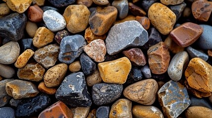   A group of rocks stacked on top of each other, surrounded by dirt