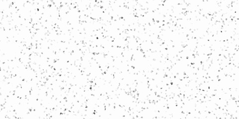 Terrazzo flooring consists of chips of marble texture. quartz surface white, black for bathroom or kitchen countertop. white paper texture background. rock stone marble backdrop textured illustration.