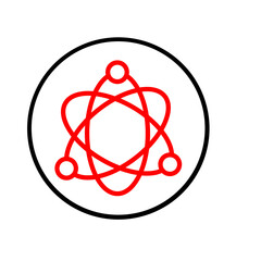 Science Fiction  Vector Line Two Color Icon © Haris