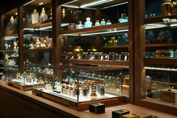 aroma and perfume shop interior design