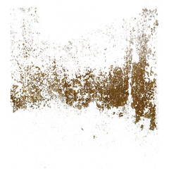 Random paint and rust stains on sheet metal